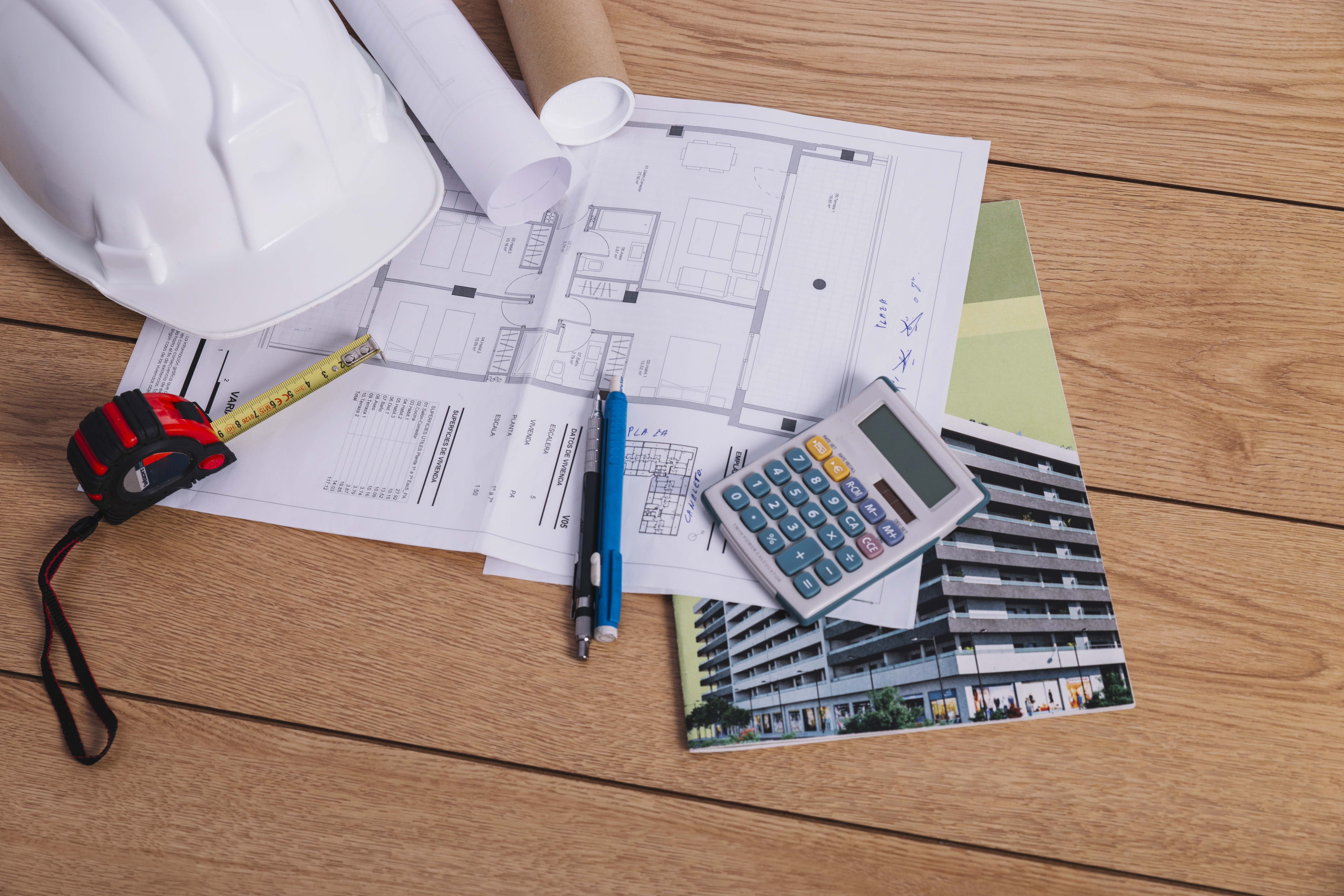 Construction cost analysis spreadsheet for UAE project